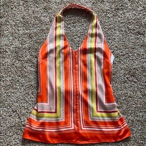 Ann Taylor handkerchief halter top (NWT)